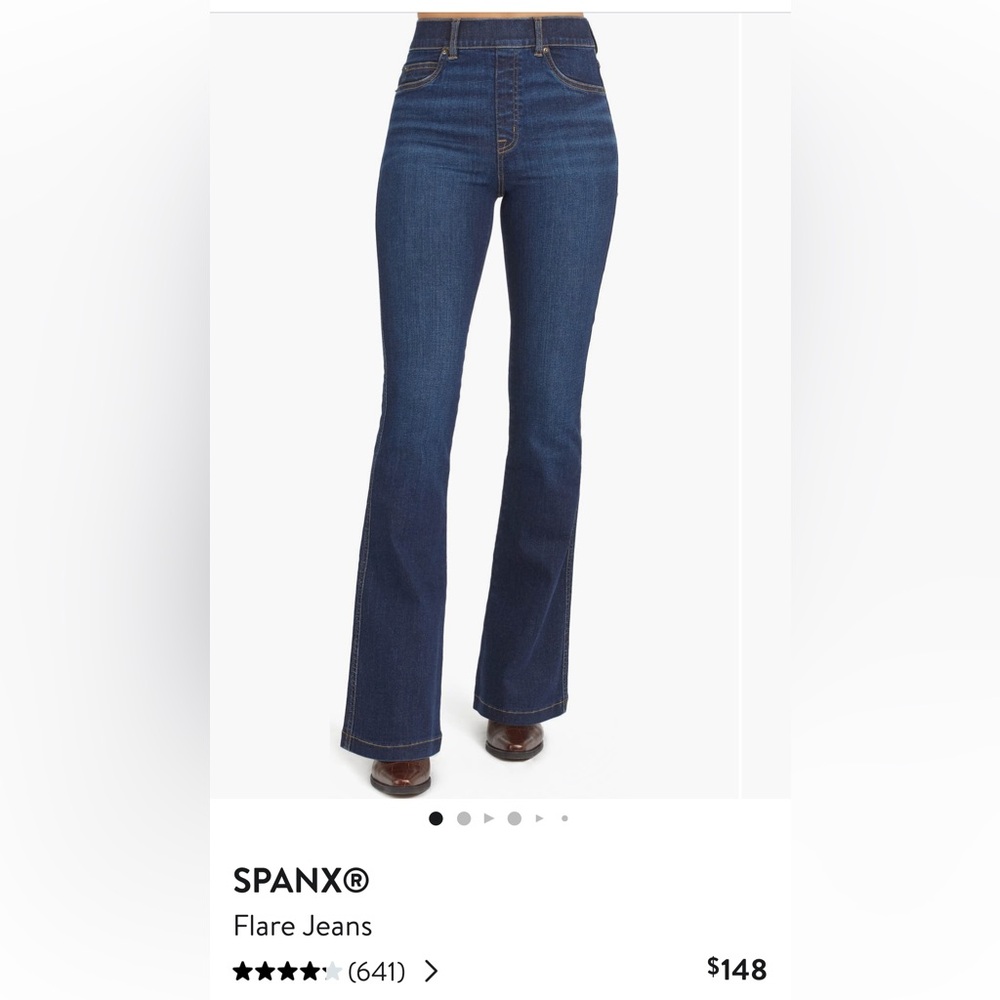 Spanx Flare Jeans - Large petite